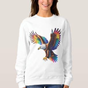 🦅 omanipulerad anda: Frihetens regnbåge T Shirt