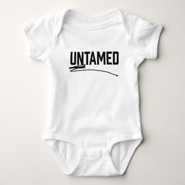 Omanipulerad Baby T Shirt (Framsida)