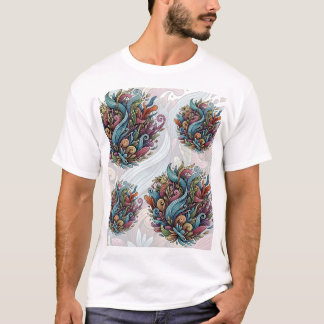 Omanipulerad Bloom: Organisk energi T Shirt