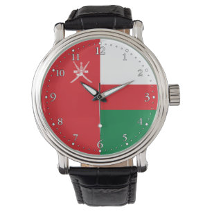 Omans flagga armbandsur