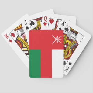 Omans flagga casinokort