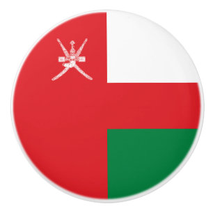 Omans flagga knopp
