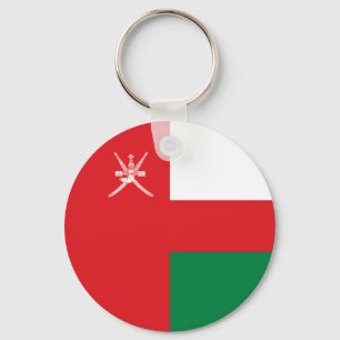 Omans flagga nyckelring