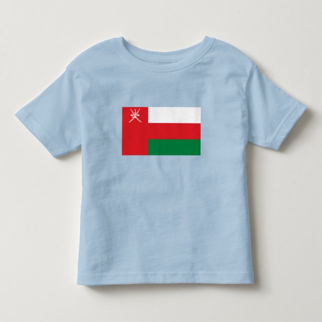 Omans flagga t shirt (Framsida)