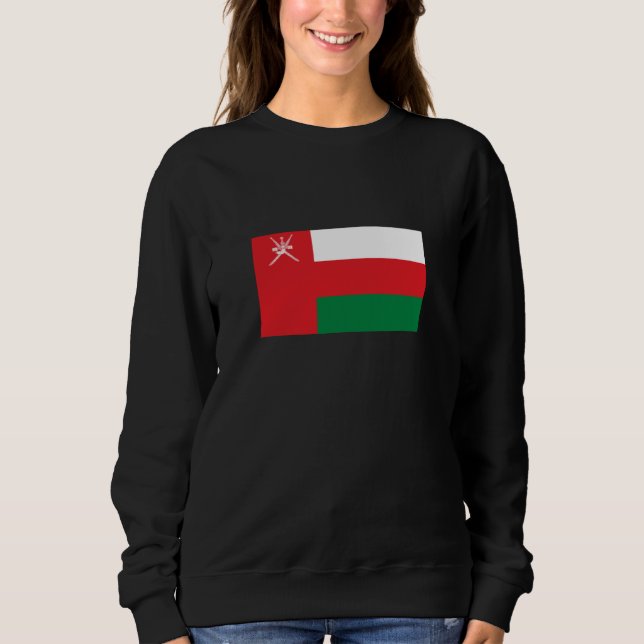 Omans flagga t shirt (Framsida)
