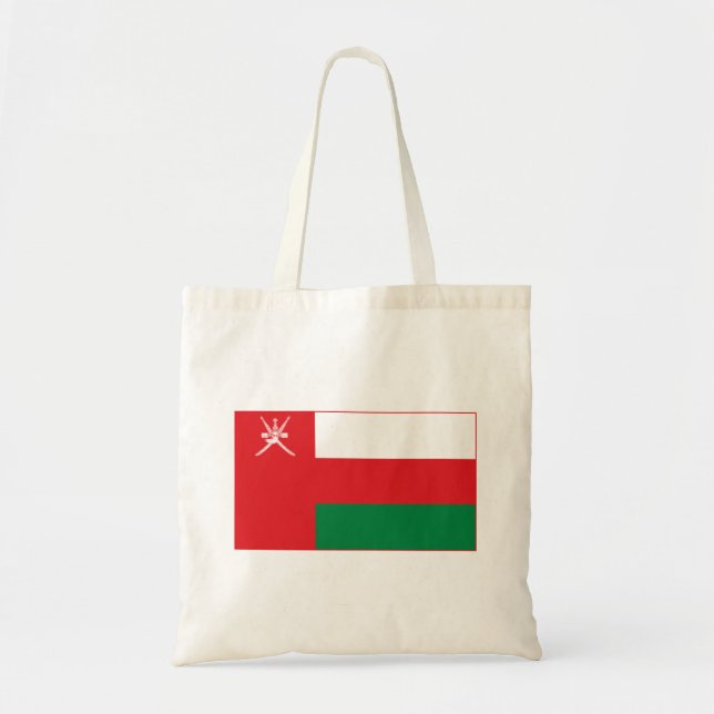 Omans flagga tygkasse (Framsidan)