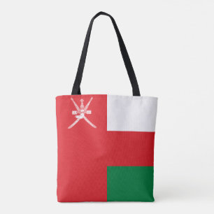 Omans flagga tygkasse
