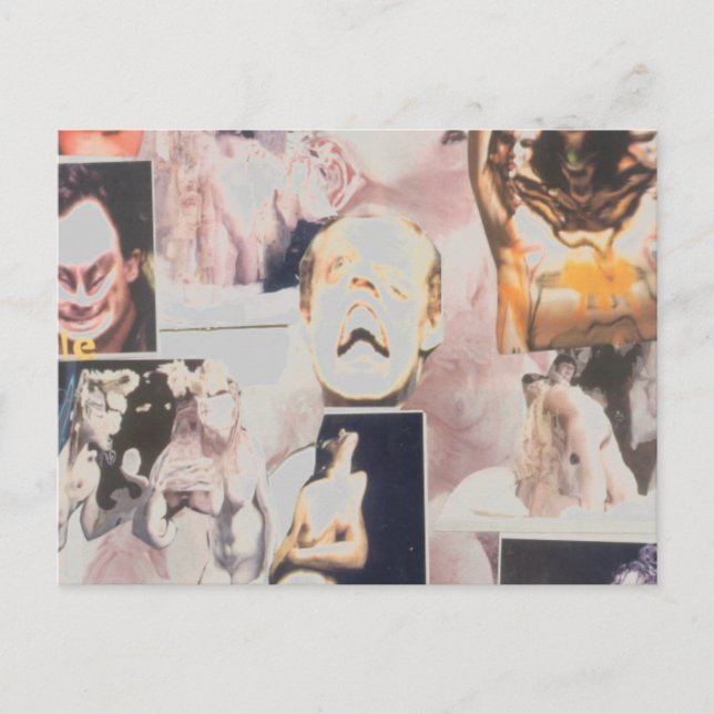 omänsklig vykort (Framsida)