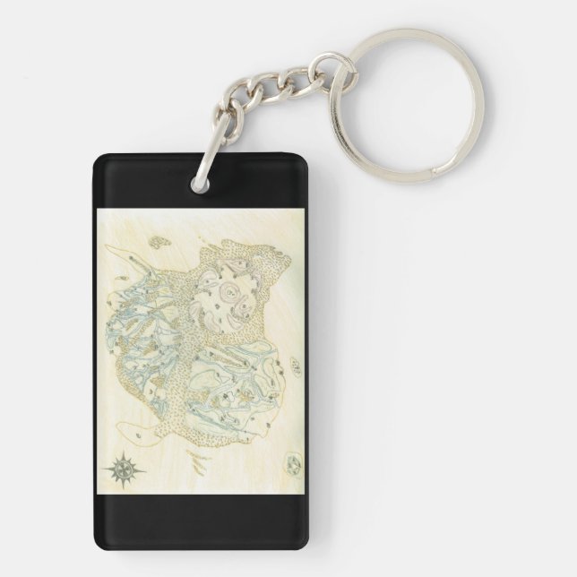 Omärkt Karta i Trino (Baksidan)