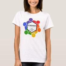 "OMARM ALLA" Grundläggande T-shirt för kvinnor