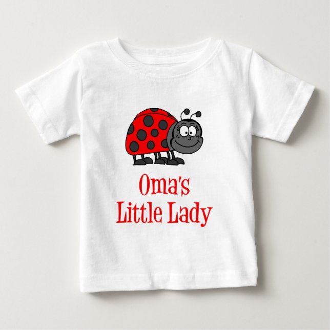 Omas lilla Dam T-shirt (Framsida)