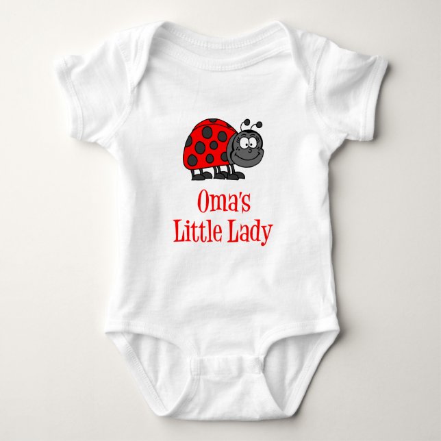 Omas lilla Dam Tee (Framsida)