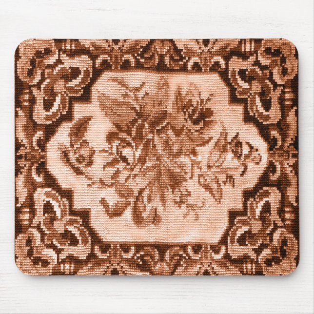 Omas Stickmuster Mousepad Musmatta (Framsidan)