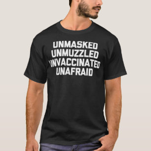 Omaskerad ovaccinerad ovaccinerad ovaccinerad ovan t shirt