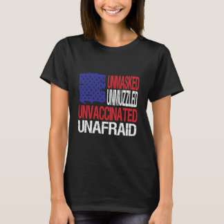 Omaskerad ovaccinerad ovaccinerad ovaccinerad t shirt
