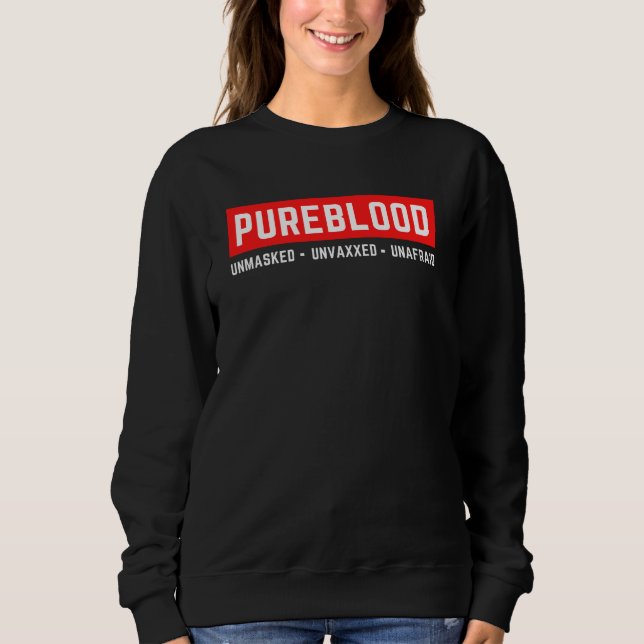 Omaskerat, ovaxlat, ofraid PureBlod T Shirt (Framsida)