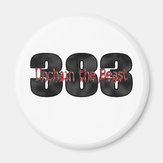 omåttligt 383-takermotor magnet (Framsidan)