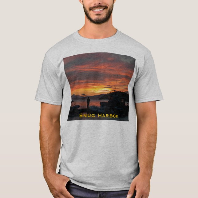 Ombonad hamn tee shirt (Framsida)