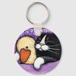 Ombonat anka Keychain Nyckelring