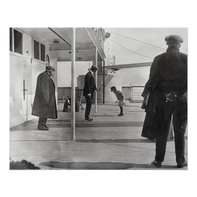 Ombord på Titanic Fototryck (Framsidan)