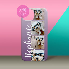 Ombre 4 Photos Handskriftlig Teckensnitt - CAN EDI