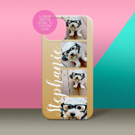 Ombre 4 Photos Handskriftlig Teckensnitt - CAN EDI