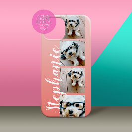 Ombre 4 Photos Handskriftlig Teckensnitt - CAN EDI