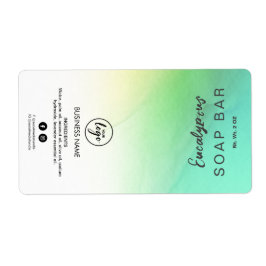 Ombre Bläck Turcos Soap Pub-etiketter Fraktsedel