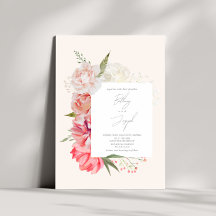 Ombré Blommigt Botanical Elegant bröllop
