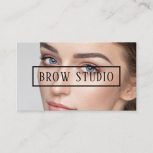 Ombre Brows & Eyelash Visitkort