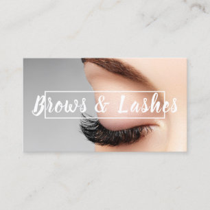 Ombre Brows & Eyelash Visitkort