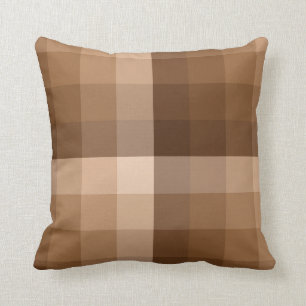 Ombre Checker Blocks Dekorativ kudde
