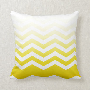Ombre Chevron Stil!gul Kudde