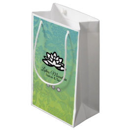 Ombre Damask Anpassade Shopping bag