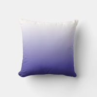 OMBRE Designer Dekorativ kudde White till Lila