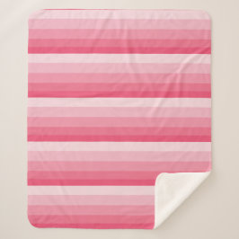 Ombre diagonal rand i rosa toner