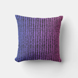 Ombre & Doodles Lila Kudde