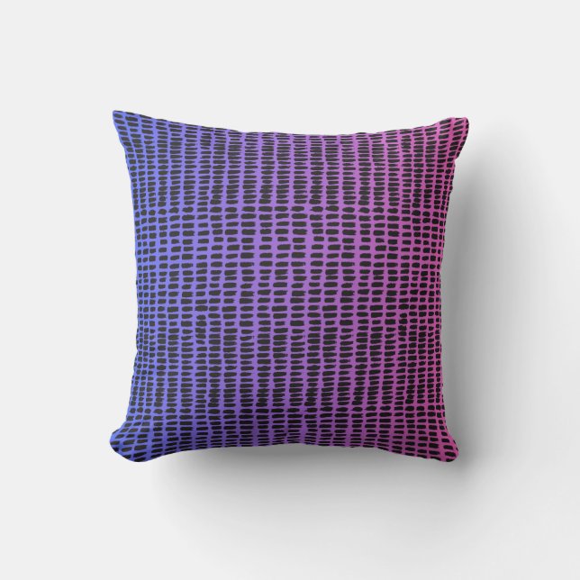 Ombre & Doodles Lila Kudde (Framsida)