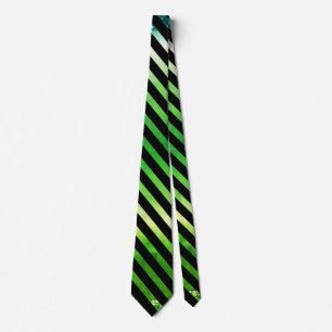 Ombre Emerald Gult Blue Grönt Slips