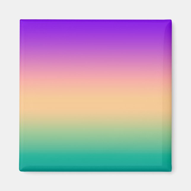 Ombre, flerfärgad magnet (Framsidan)