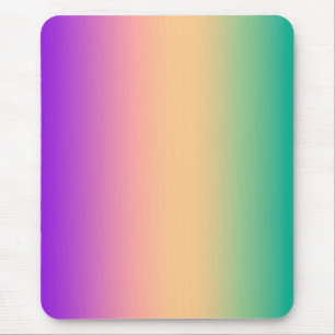 Ombre, flerfärgad musmatta