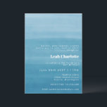 Ombre Gradient Dip Dye Ocean Blue Fladdermus Pub M Inbjudningar<br><div class="desc">Anpassningsbar Ombre Gradient Dip Dye Ocean Blue Fladdermus eller Pub Mitzvah bjudande in</div>
