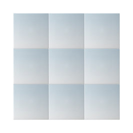 Ombre Gradient Dusty Blue Simple Plain Kakelplatta