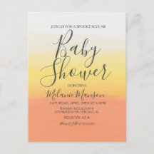 Ombre Halloween Godis Majs Baby Shower 