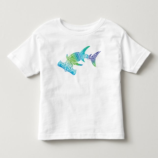 Ombre Hammerhead T Shirt (Framsida)