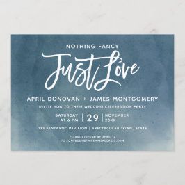 Ombre Ingenting Finare Just Kärlek-penseltypografi Inbjudningar