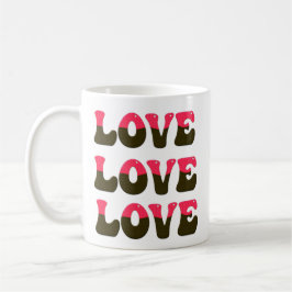 Ombre Kärlek Kaffemugg