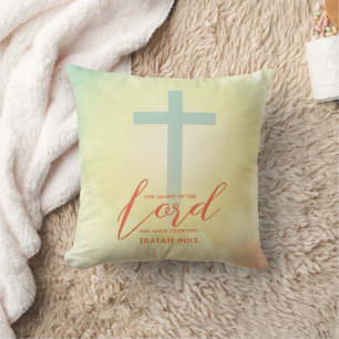 Ombre Kor Scripture Dubbla Sided Kudde