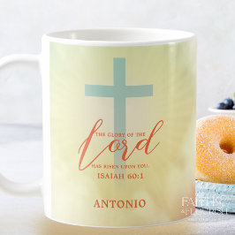 Ombre Kor Scripture Personlig Kaffemugg