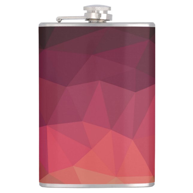 Ombre-kristalleffektens geometriska moderna design fickplunta (Framsidan)